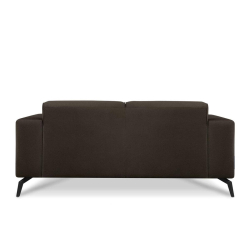 Sofa VESTRU, tamsiai ruda, 175x92x78 cm