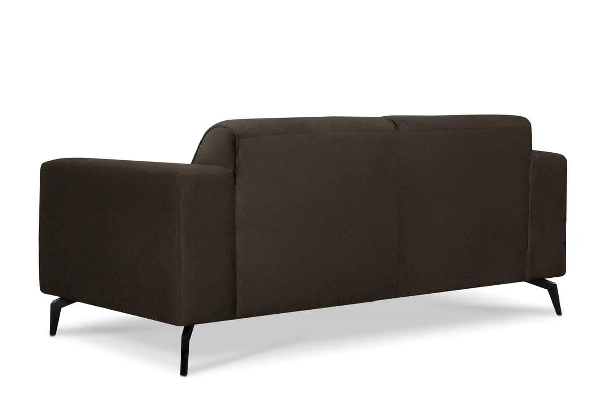 Sofa VESTRU, tamsiai ruda, 175x92x78 cm