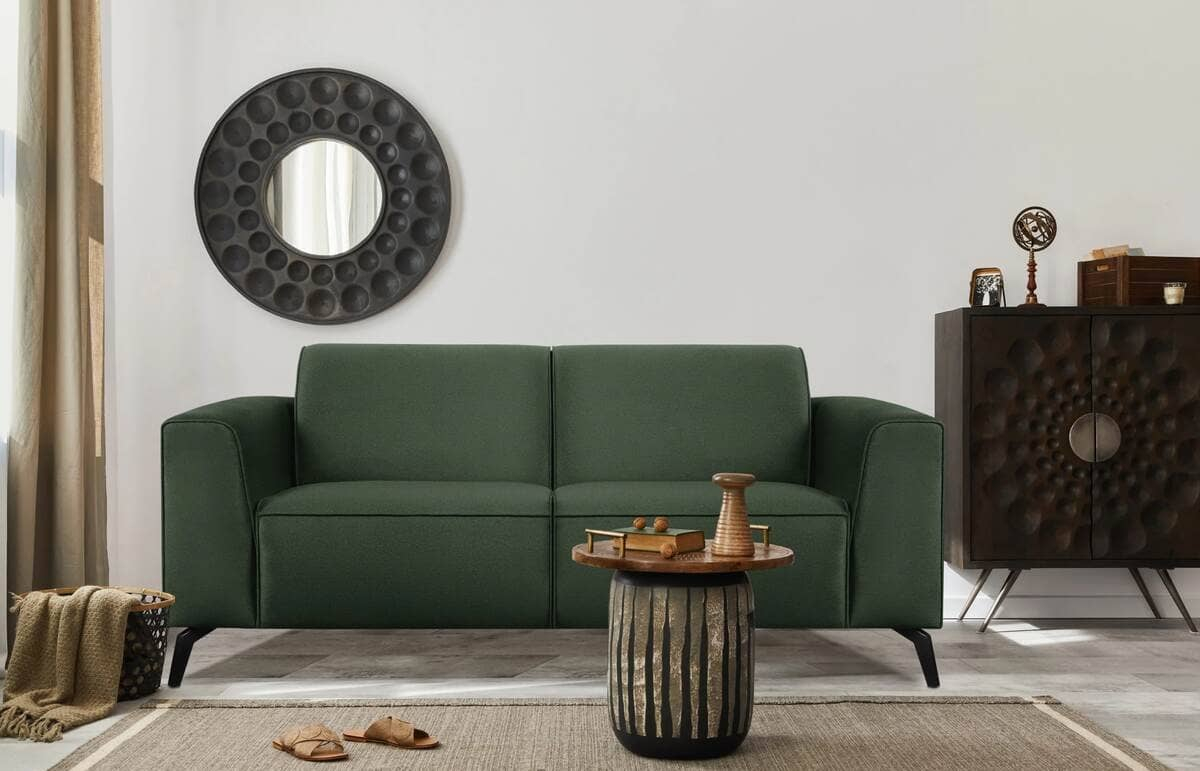 Sofa VESTRU, žalia, 175x92x78 cm