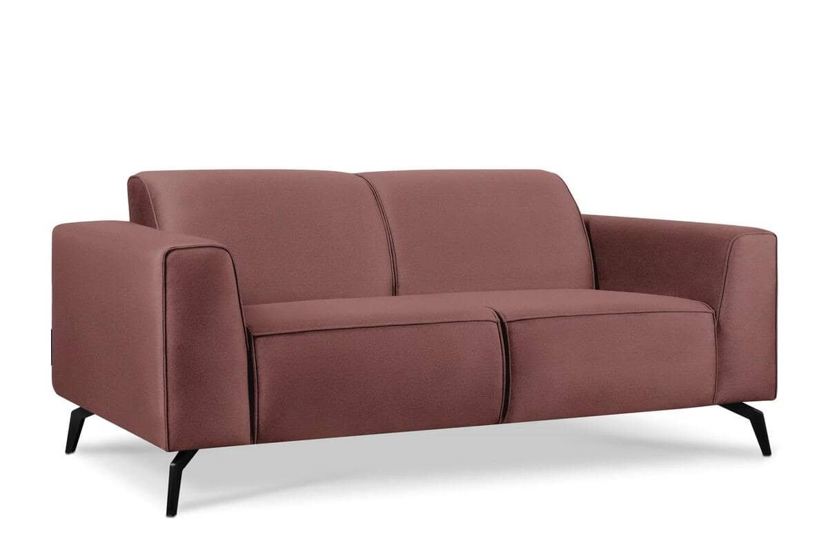 Sofa VESTRU, rožinė, 175x92x78 cm