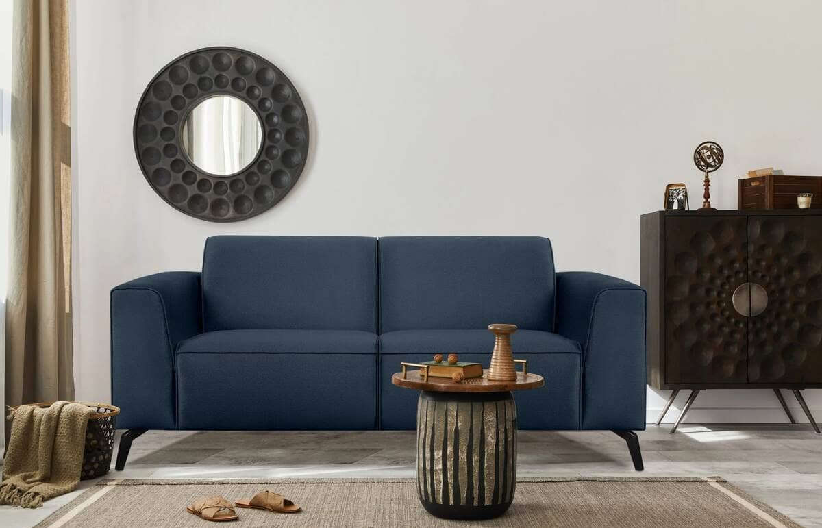 Sofa VESTRU, mėlyna, 175x92x78 cm