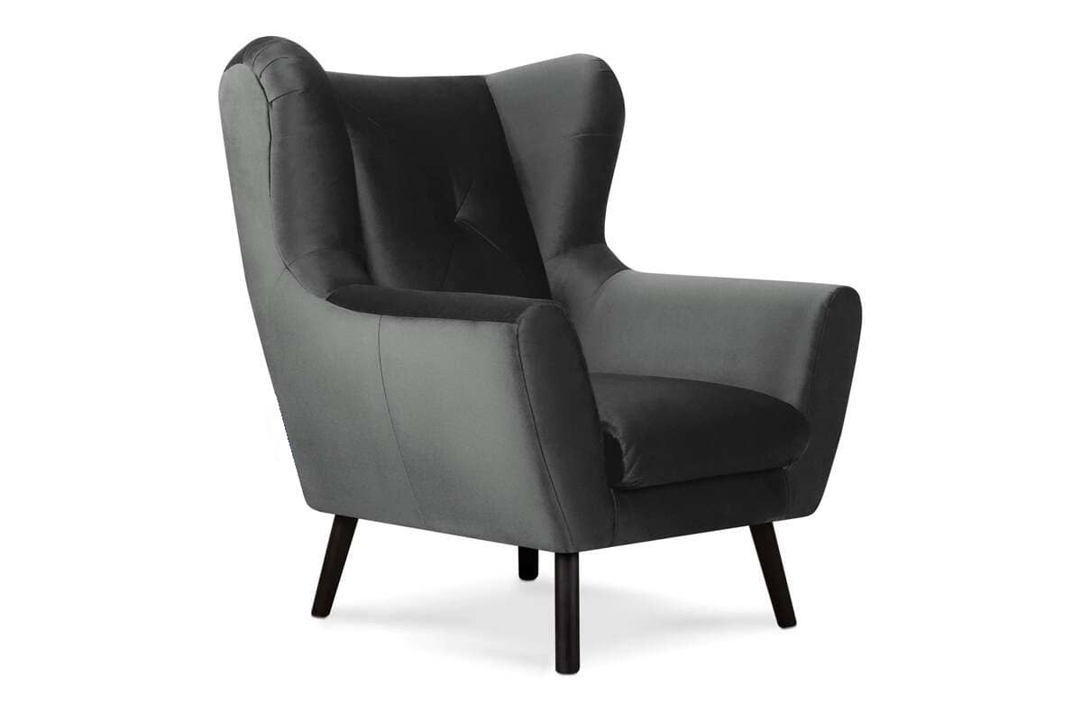 Fotelis MIRU, pilkas, 90x100x105 cm