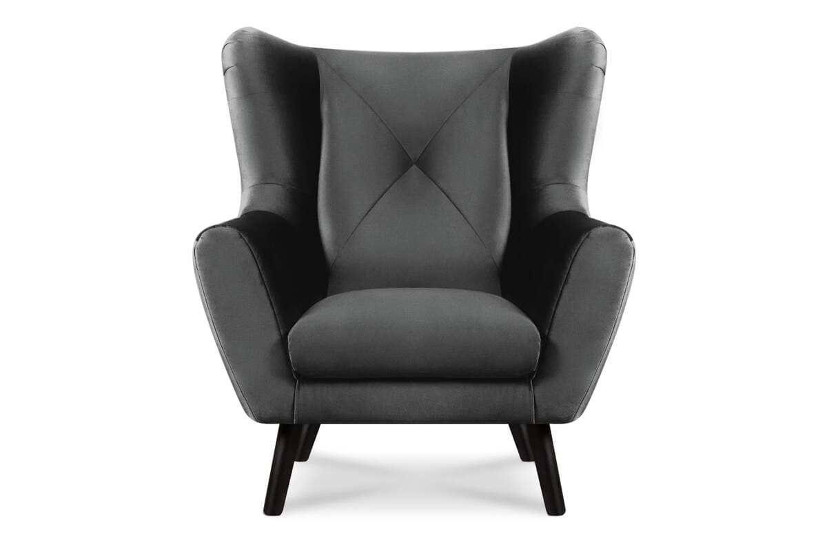 Fotelis MIRU, pilkas, 90x100x105 cm