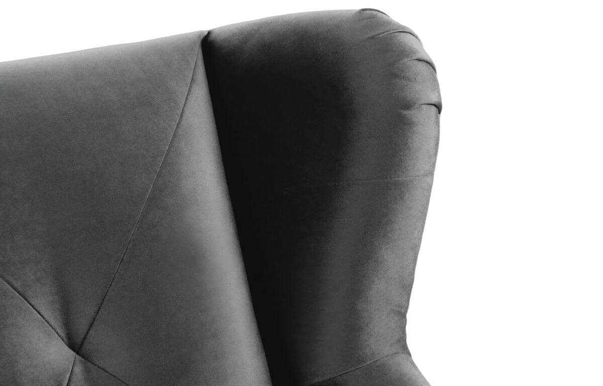 Fotelis MIRU, pilkas, 90x100x105 cm