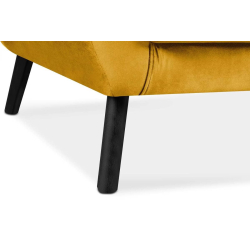 Fotelis MIRU, geltonas, 90x100x105 cm