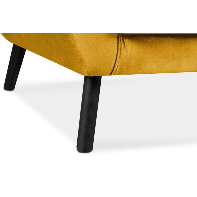 Fotelis MIRU, geltonas, 90x100x105 cm