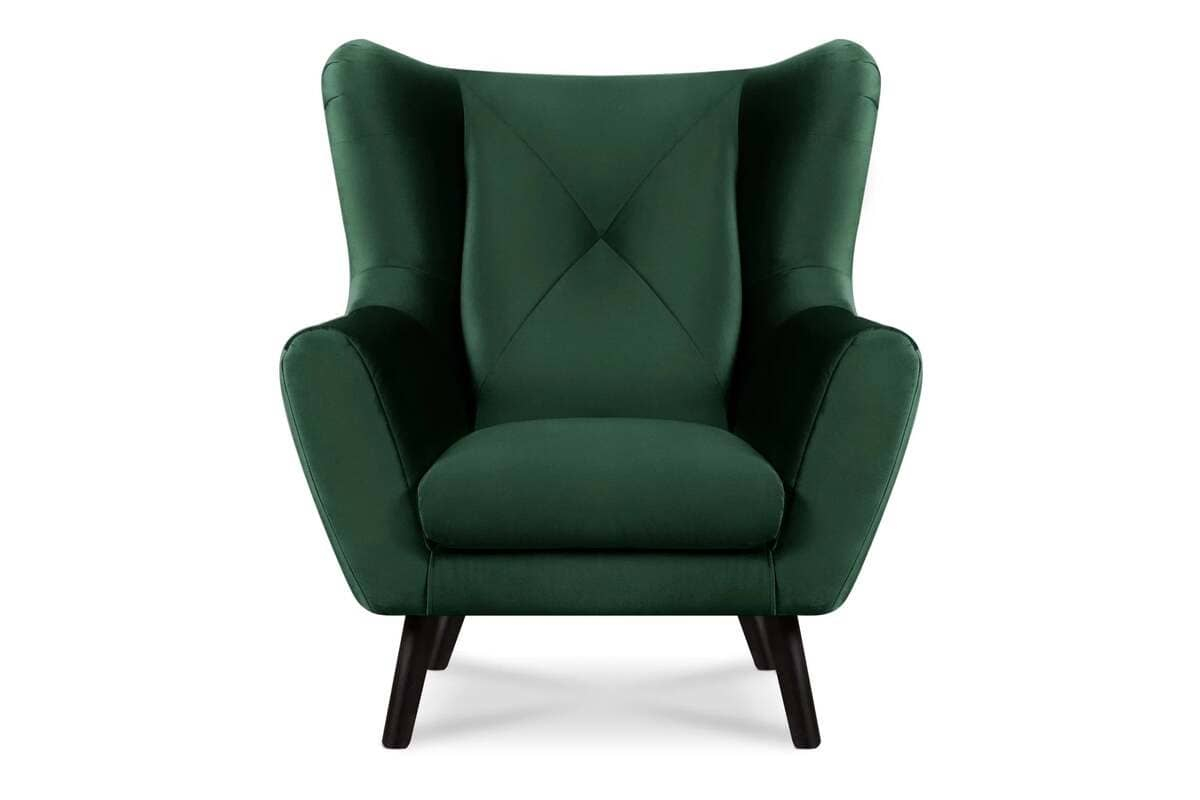 Fotelis MIRU, žalias, 90x100x105 cm