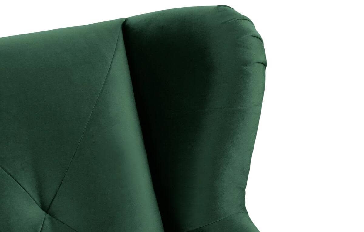 Fotelis MIRU, žalias, 90x100x105 cm