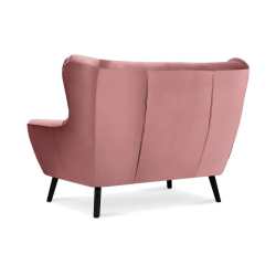 Sofa MIRU, rožinė, 146x100x105 cm