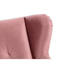 Sofa MIRU, rožinė, 146x100x105 cm