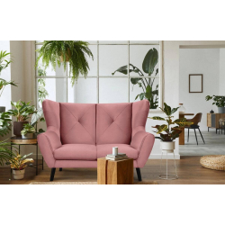 Sofa MIRU, rožinė, 146x100x105 cm