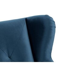 Sofa MIRU, mėlyna, 146x100x105 cm