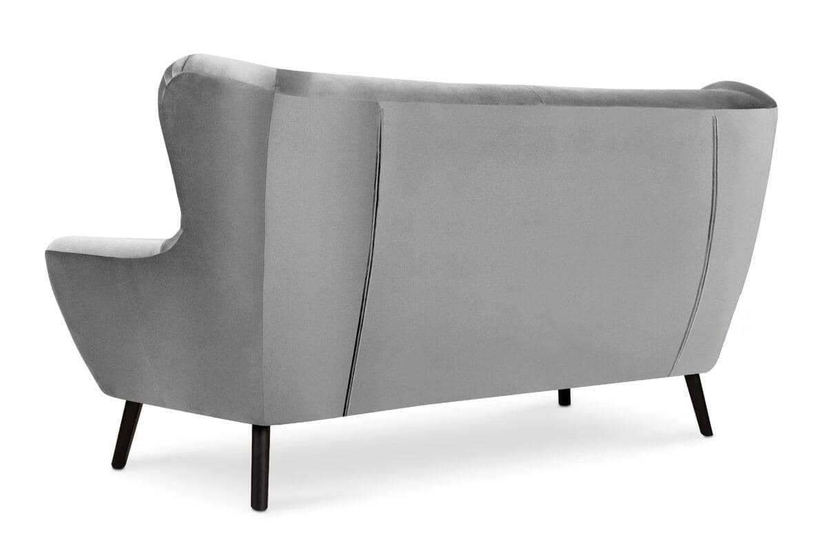 Sofa MIRU, šviesiai pilka, 196x100x105 cm