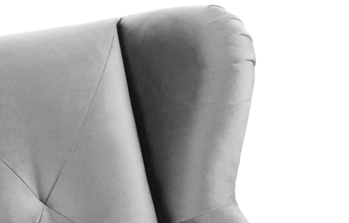 Sofa MIRU, šviesiai pilka, 196x100x105 cm