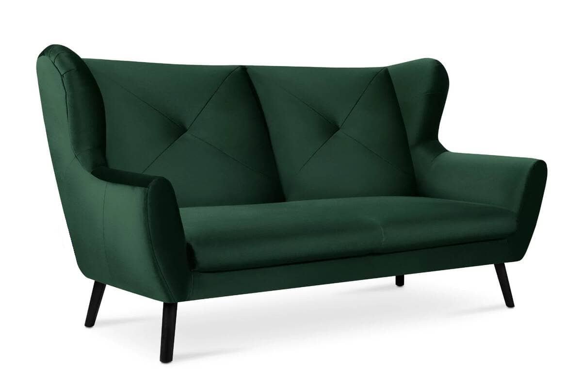 Sofa MIRU, žalia, 196x100x105 cm