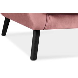 Sofa MIRU, rožinė, 196x100x105 cm