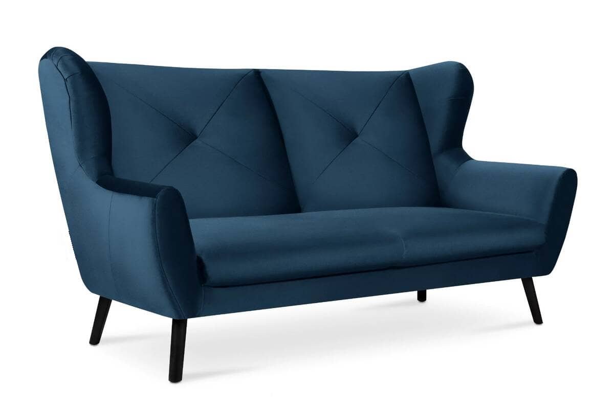 Sofa MIRU, mėlyna, 196x100x105 cm