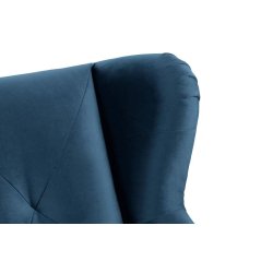 Sofa MIRU, mėlyna, 196x100x105 cm