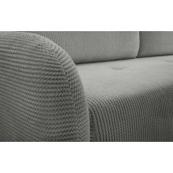 Sofa NUBUS, pilka, 230x102x95 cm