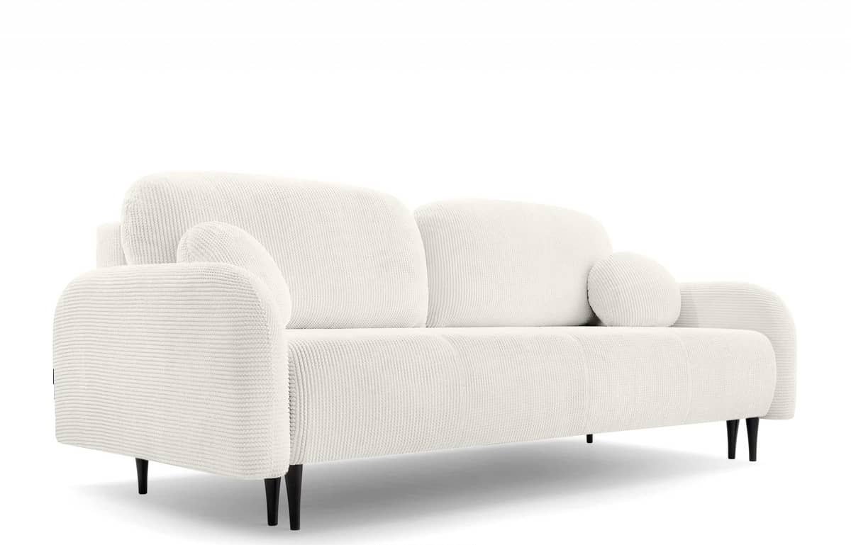 Sofa NUBUS, kreminė, 230x102x95 cm