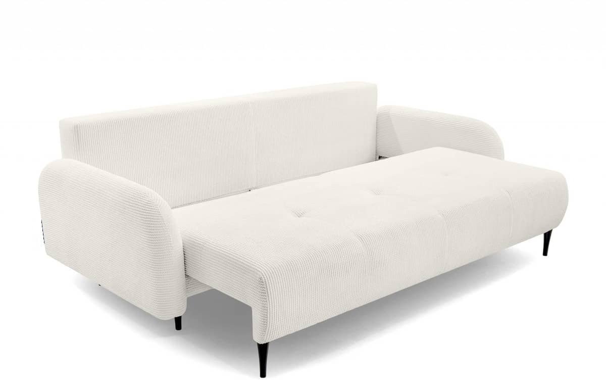 Sofa NUBUS, kreminė, 230x102x95 cm