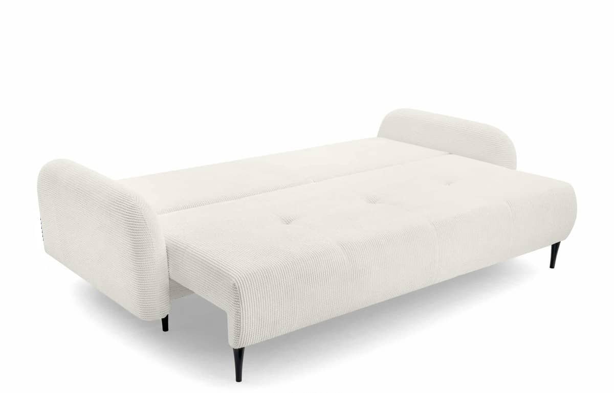 Sofa NUBUS, kreminė, 230x102x95 cm