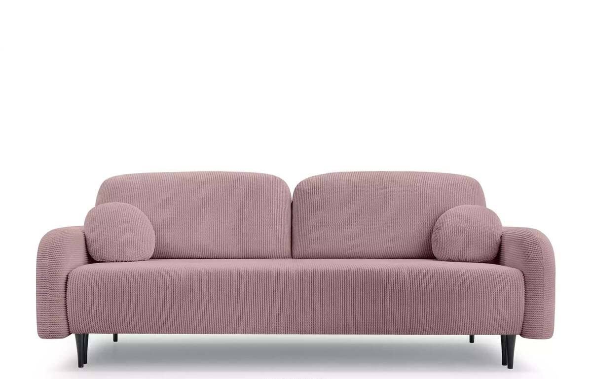 Sofa NUBUS, rožinė, 230x102x95 cm