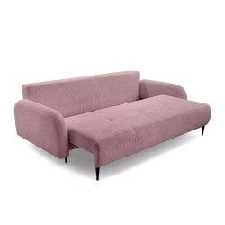 Sofa NUBUS, rožinė, 230x102x95 cm