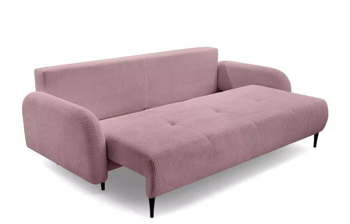 Sofa NUBUS, rožinė, 230x102x95 cm