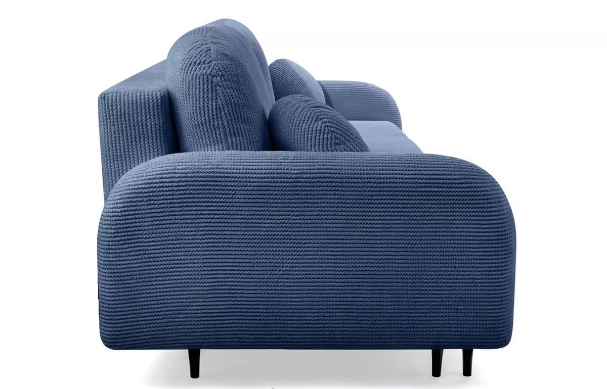 Sofa NUBUS, mėlyna, 230x102x95 cm