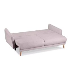 Sofa BELMO, šviesiai pilka, 228x95x102 cm