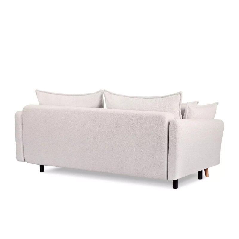 Sofa BELMO, balta, 228x95x102 cm