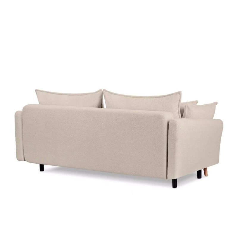 Sofa BELMO, kreminė, 228x95x102 cm