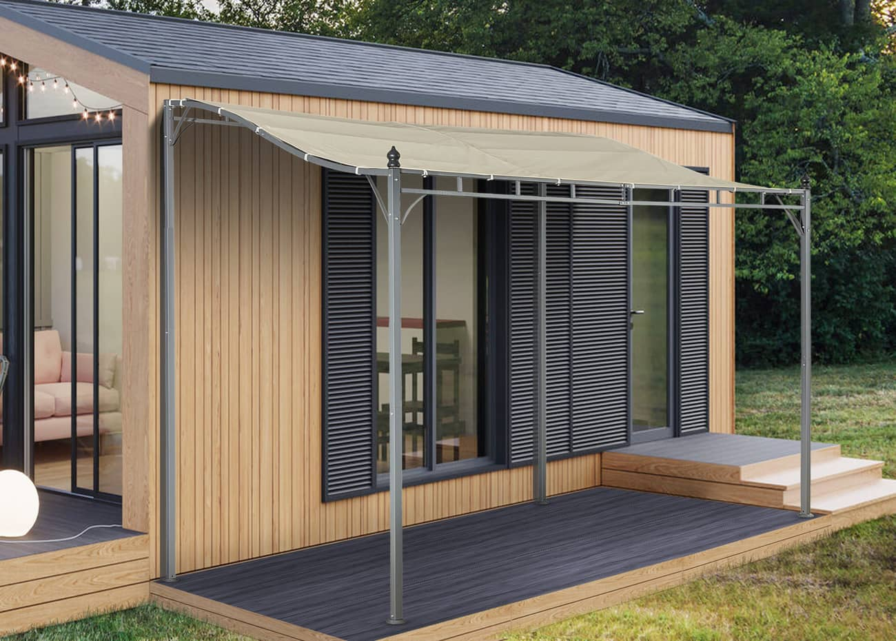 Terasinė pavėsinė GAZE - 290x250 cm.