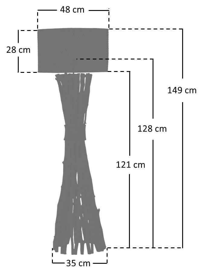 Toršeras SF725, 35x35x149 cm