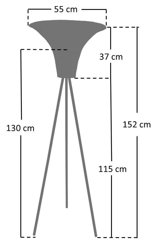 Toršeras SF787, 55x55x152 cm