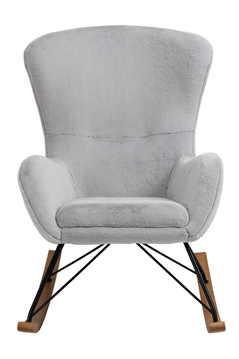 Supamas krėslas SF466, pilkas, 70x94x102 cm