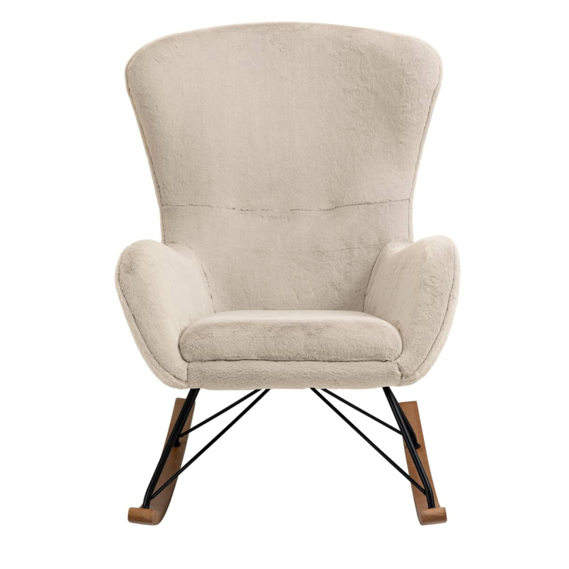 Supamas krėslas SF466, smėlio, 70x94x102 cm