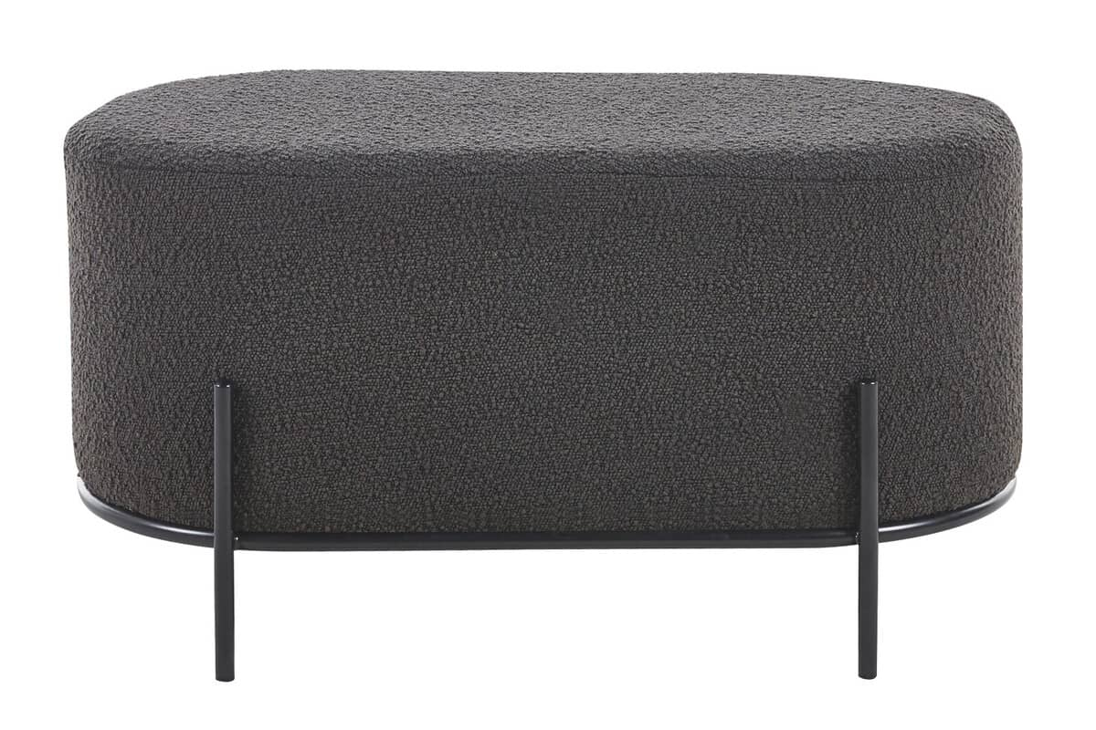 Pufas SF296, antracito, 80x40x42 cm