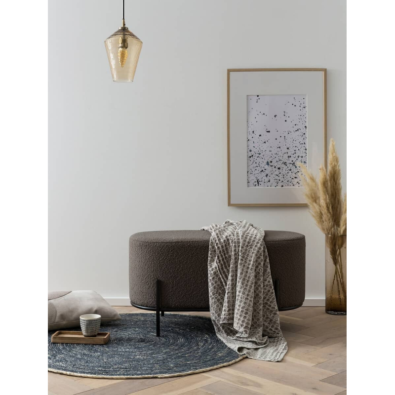 Pufas SF296, antracito, 80x40x42 cm