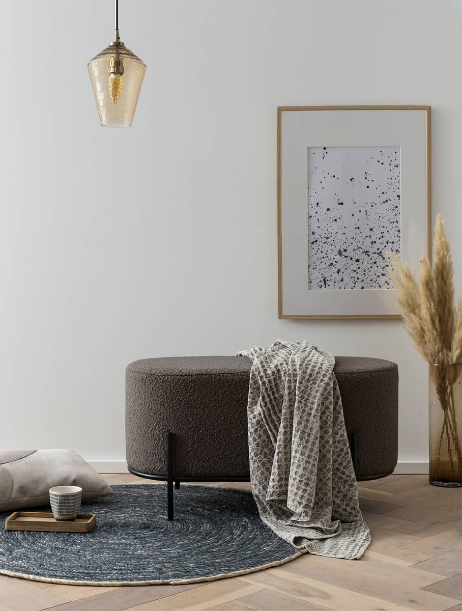 Pufas SF296, antracito, 80x40x42 cm