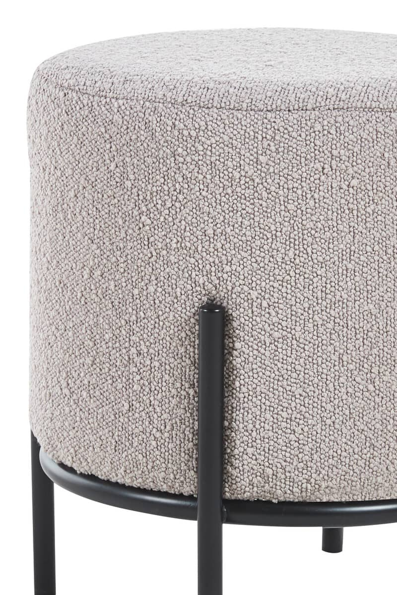 Pufas SF388, taupe, 35x35x38 cm