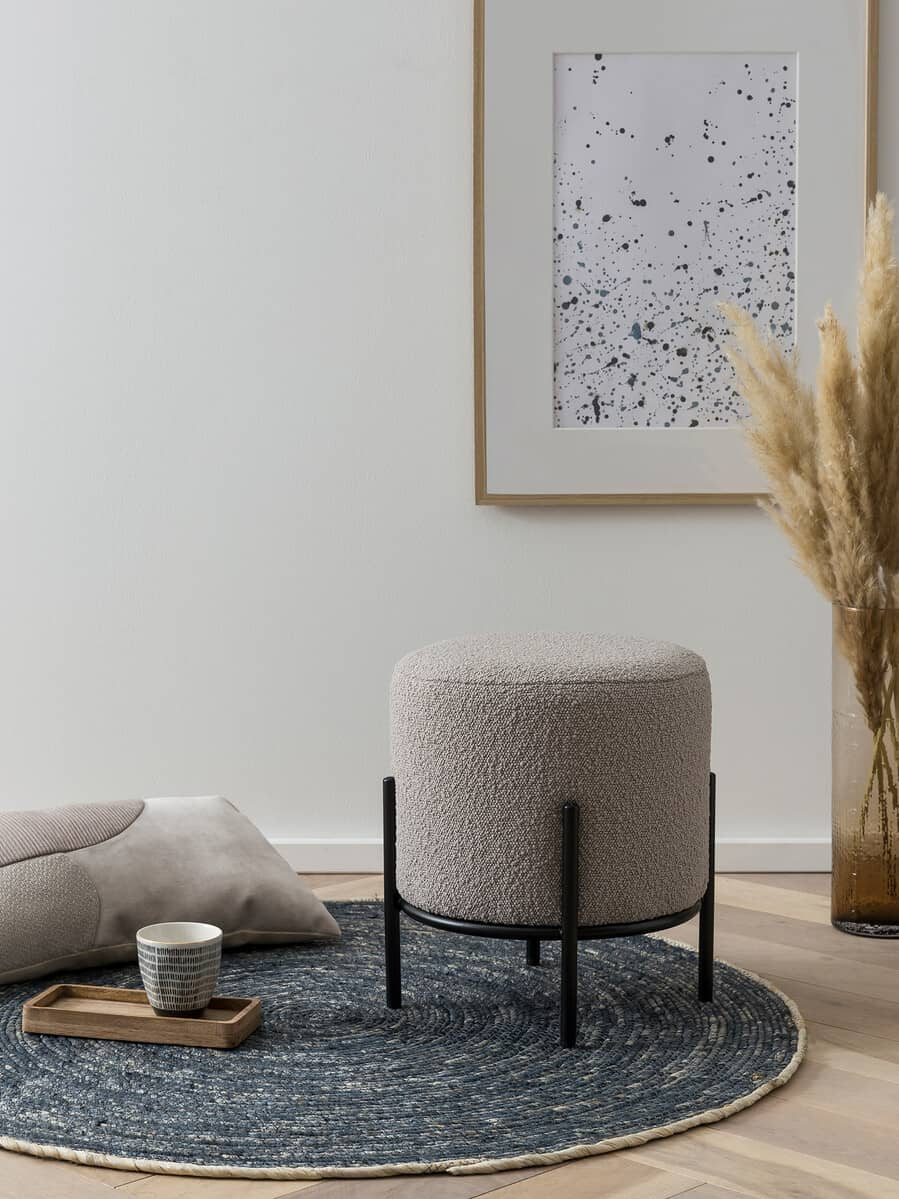 Pufas SF388, taupe, 35x35x38 cm
