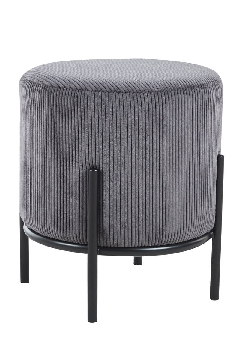Pufas SF449, pilkas, 35x35x38 cm