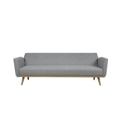 Sofa SF615, šviesiai pilka, 212x85x79 cm