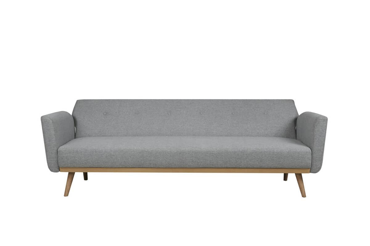 Sofa SF615, šviesiai pilka, 212x85x79 cm