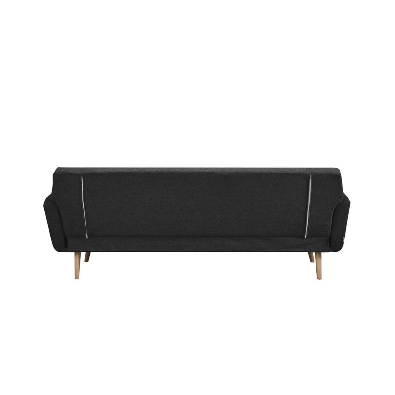 Sofa SF615, juoda, 212x85x79 cm