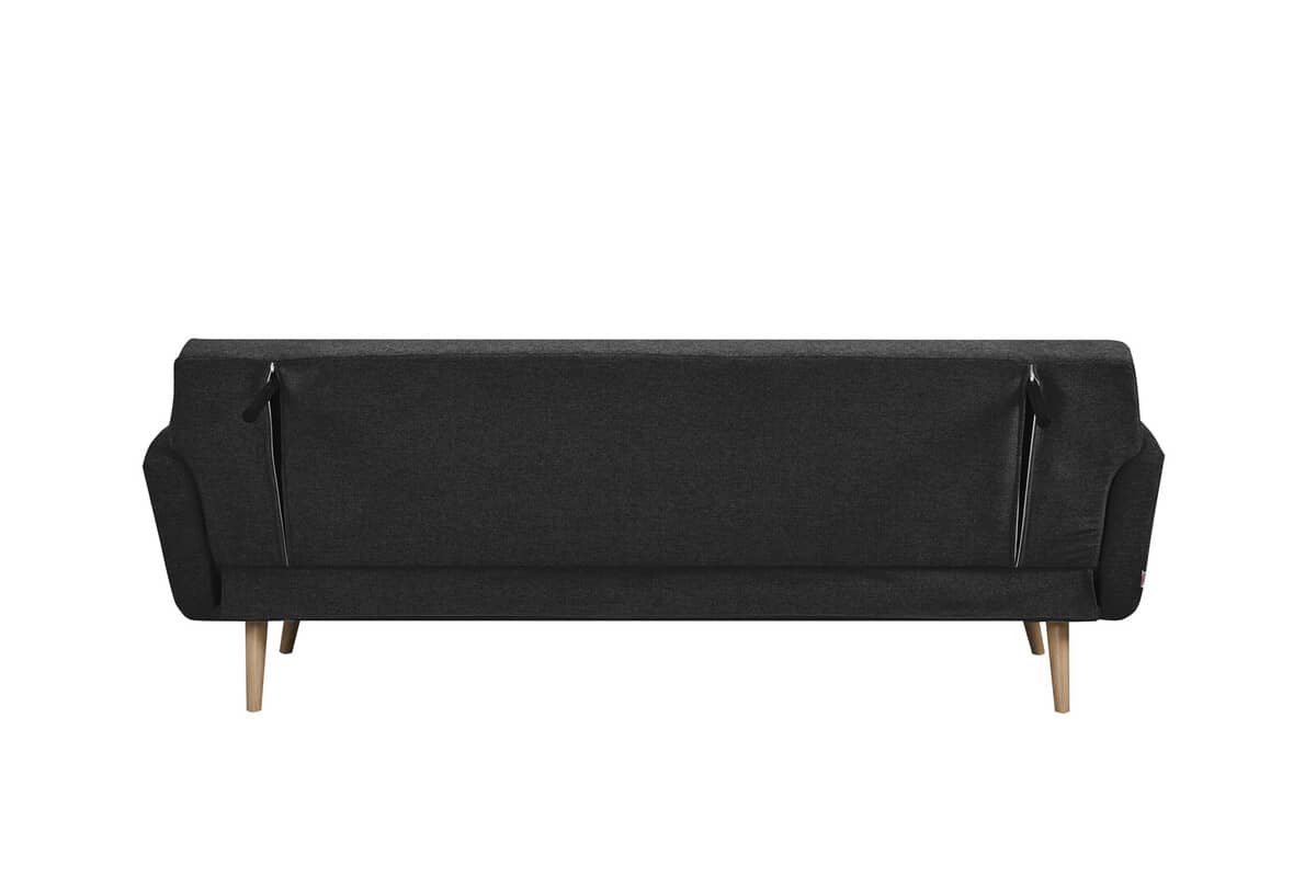 Sofa SF615, juoda, 212x85x79 cm