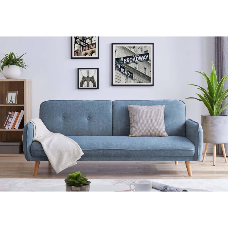 Sofa SF633, mėlyna,...