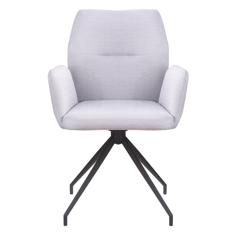 Kėdė SF534, šviesiai pilka, 59x58x88 cm